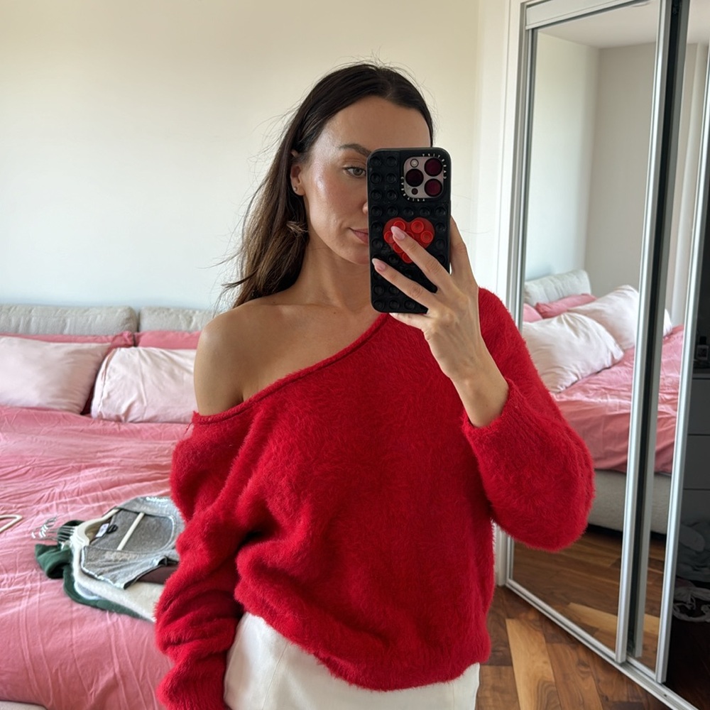Victoria’s Secret red sweater
